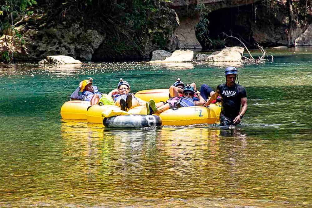 Altun Ha, Cave Tubing and Zipline from Caye Caulker