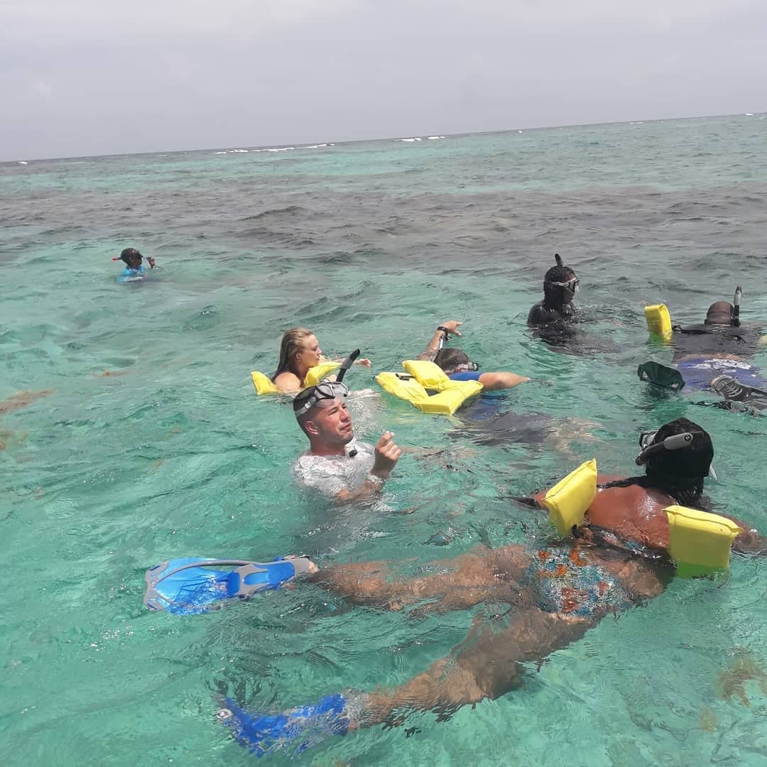Local Shark and Ray Alley Snorkeling from Caye Caulker