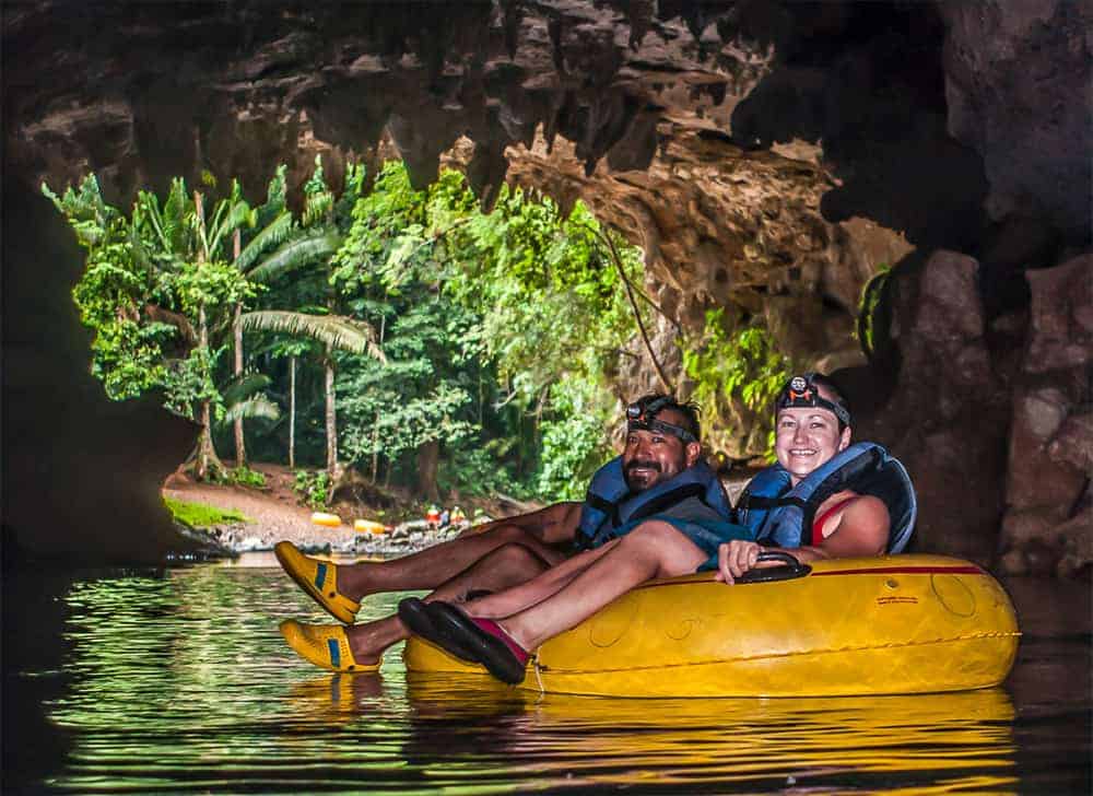 Altun Ha, Cave Tubing and Zipline from Belize City
