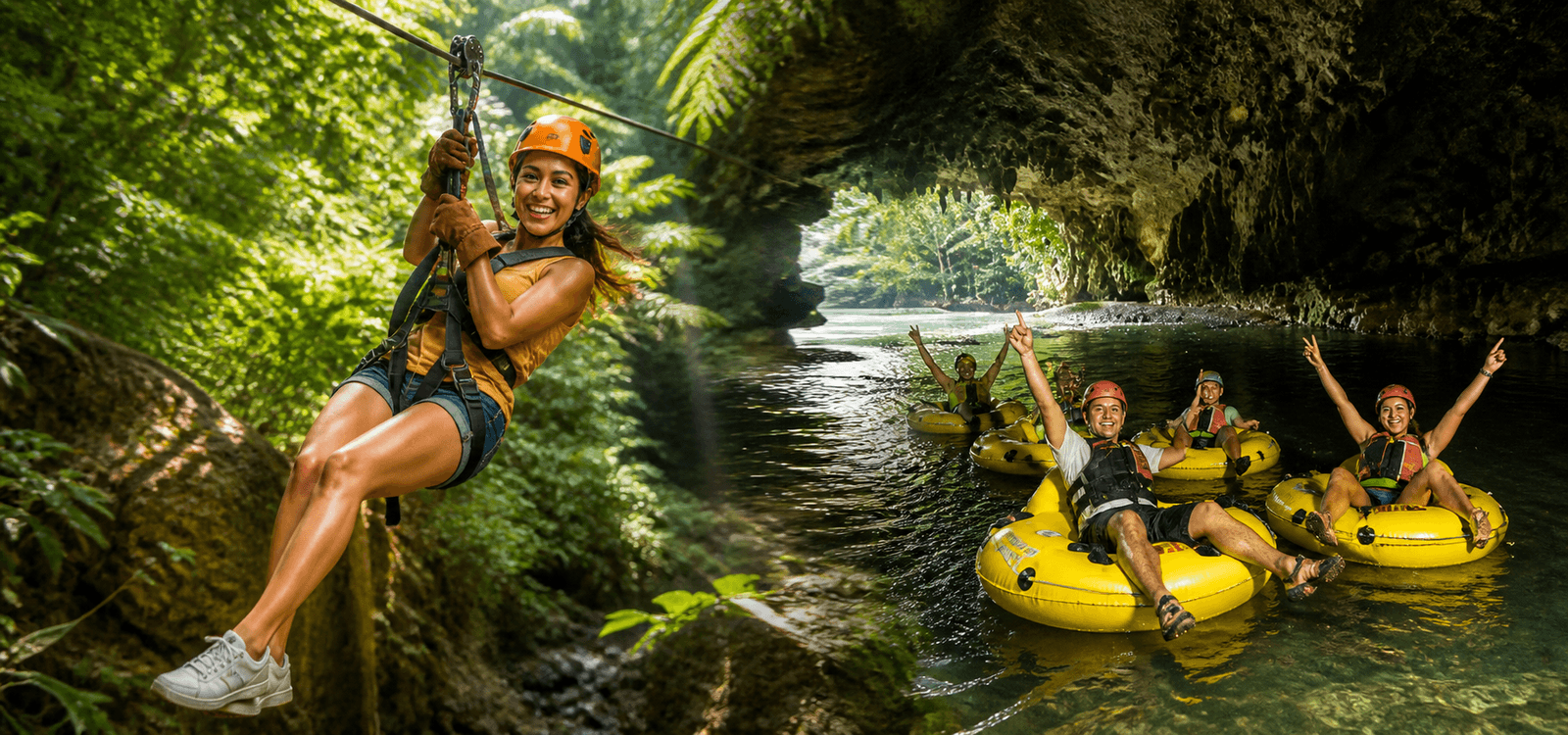 Altun Ha, Cave Kayaks and Baboon Sanctuary from San Pedro