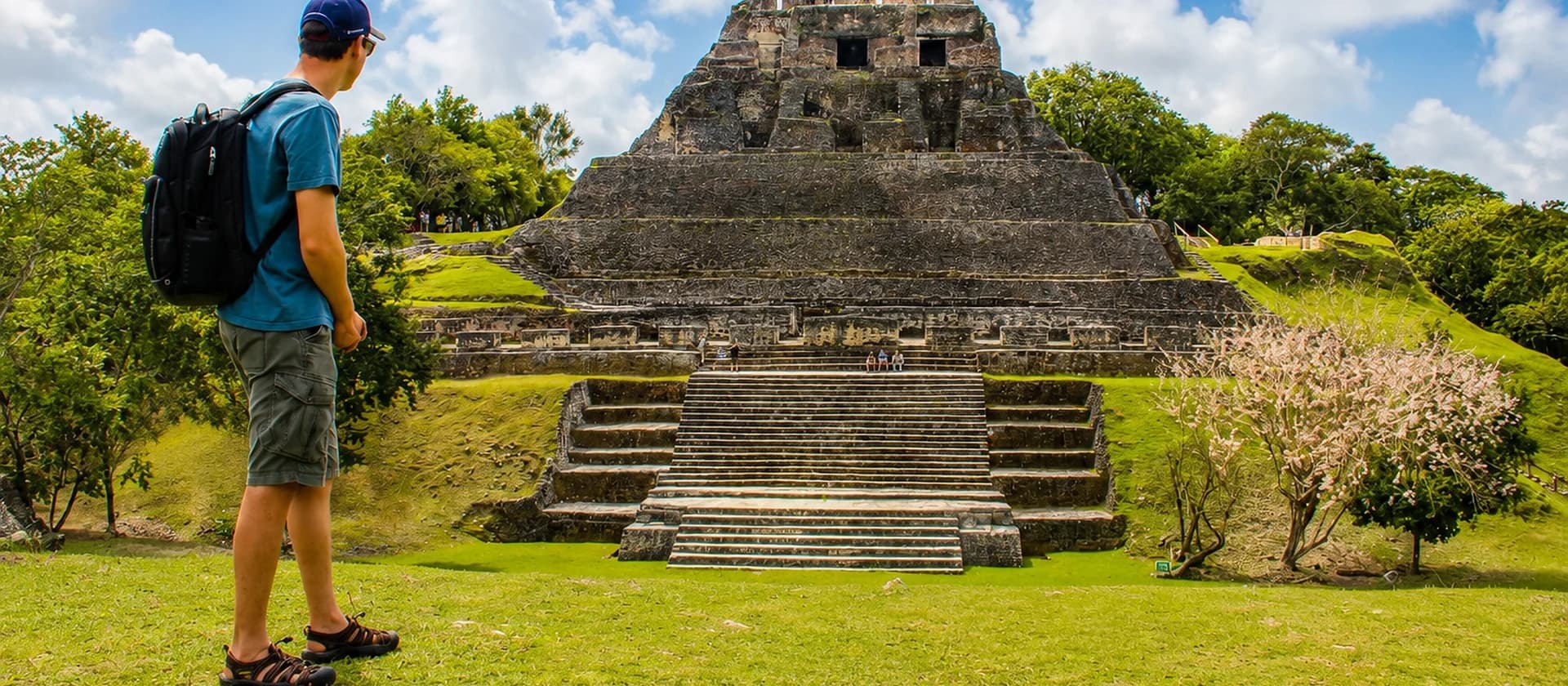 Xunantunich Mayan Ruins from Caye Caulker